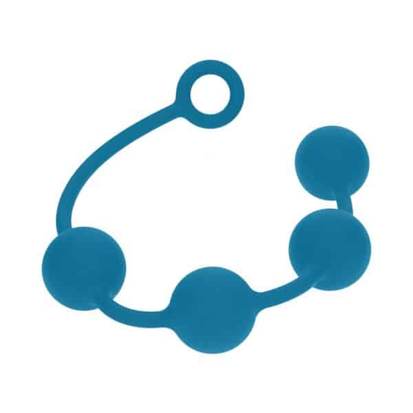 LEVELZ Round Silicone Anal Balls XLarge 50 mm Teal - Image 2