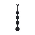 LEVELZ Waterdrop Silicone Anal Balls Large 40 mm Black
