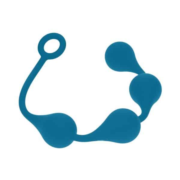 LEVELZ Waterdrop Silicone Anal Balls XLarge 50 mm Teal - Image 2