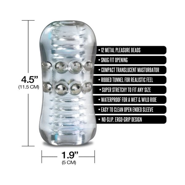 MSTR B8 Clear-View Beaded Stroker Head Banger - Image 5