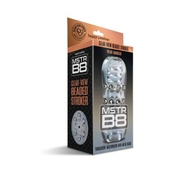 MSTR B8 Clear-View Beaded Stroker Head Banger - Image 6