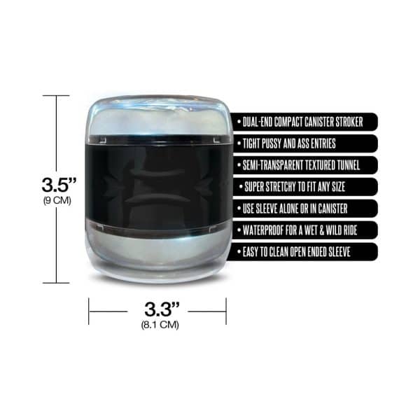 MSTR B8 Clear-View Dual End Stroker Double Play - Image 5