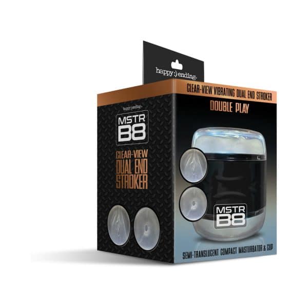 MSTR B8 Clear-View Dual End Stroker Double Play - Image 6