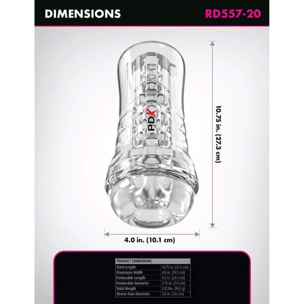 PDX Elite ViewTube See-Thru EZ-Grip Clear - Image 6