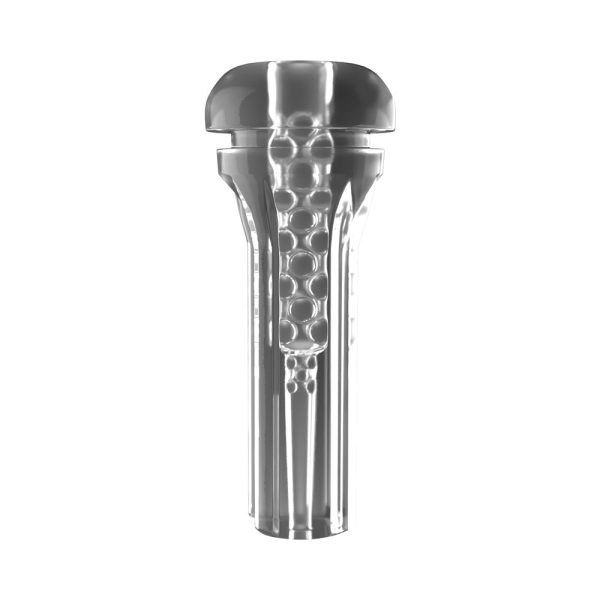 PDX Elite ViewTube XXL See Thru EZ-Grip LED Stroker Clear - Image 4