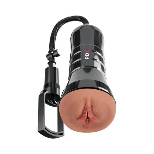 PDX Extreme Wet Pussies Super Sucker XXL Stroker Brown - Image 2