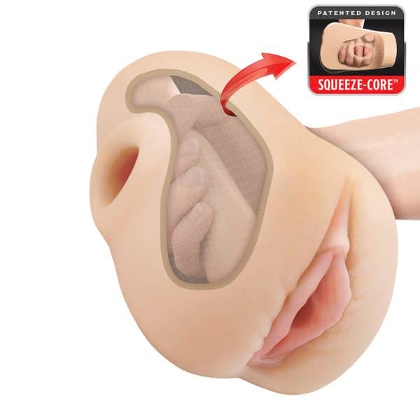 PDX Plus Pussy Pounder Squeeze Stroker Light - Image 4