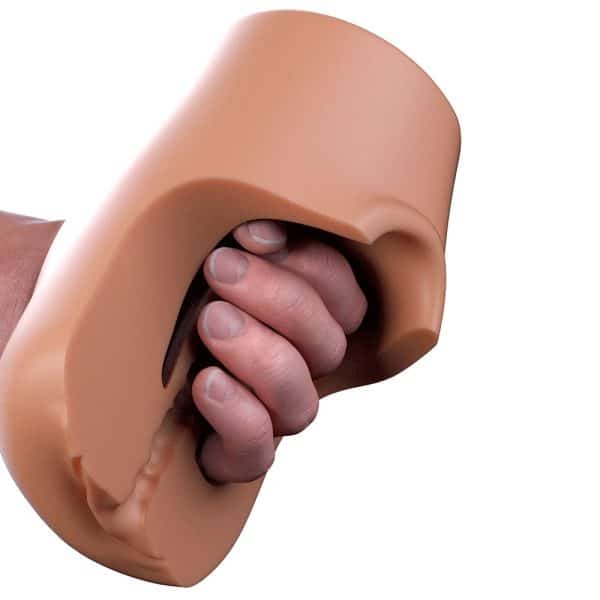 PDX Plus Pussy Pounder Squeeze Stroker Brown - Image 2