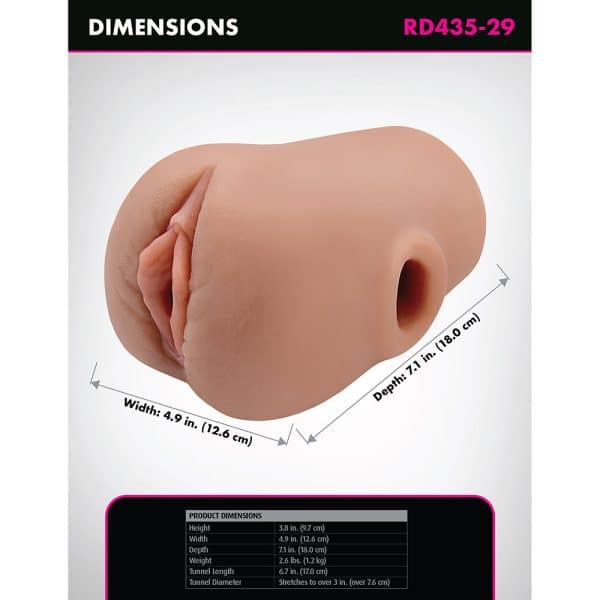PDX Plus Pussy Pounder Squeeze Stroker Brown - Image 7