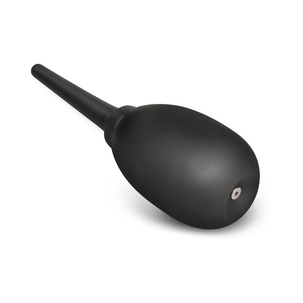 b-Vibe Flexible Silicone Anal Douche Black - Image 3
