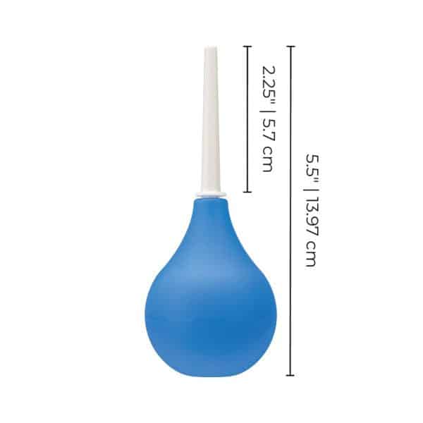 b-Vibe Compact Enema Douche Blue - Image 7
