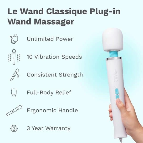 Le Wand Classique Plug-In Wand Massager - Image 10