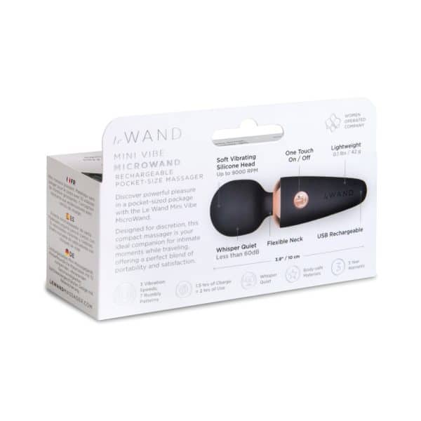 Le Wand Mini Micro Wand Black - Image 7