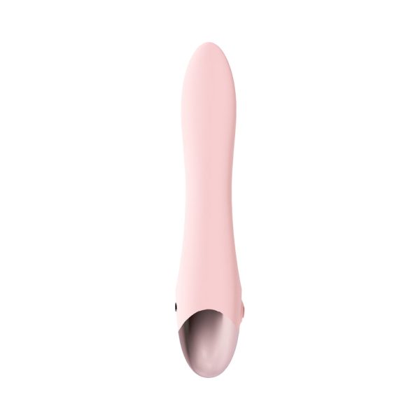 Loveline Amour Rechargeable Silicone Dual Motor Vibrator Pink - Image 3