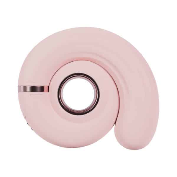 LoveLine Tourner Rechargeable Silicone Vibrating Swirl Pink - Image 4