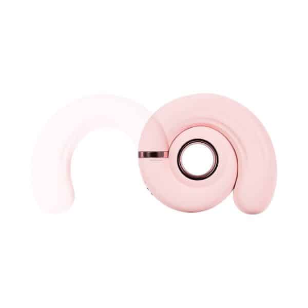LoveLine Tourner Rechargeable Silicone Vibrating Swirl Pink - Image 5