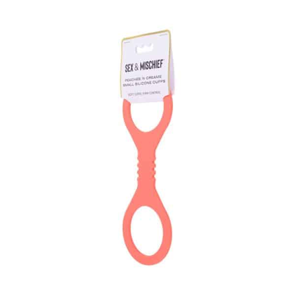 Sportsheets Sex & Mischief Peaches ''n CreaMe Small Silicone Cuffs - Image 2