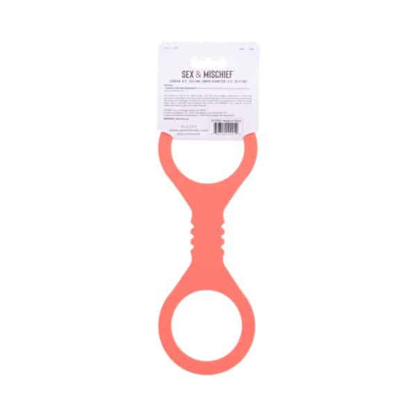 Sportsheets Sex & Mischief Peaches ''n CreaMe Small Silicone Cuffs - Image 3