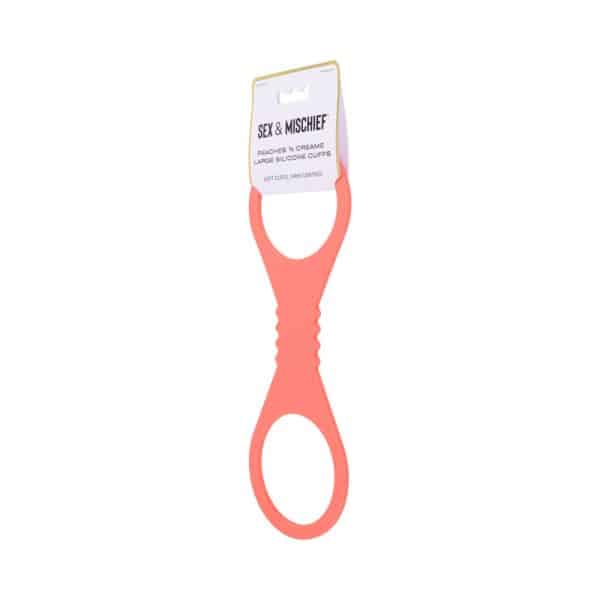 Sportsheets Sex & Mischief Peaches ''n CreaMe Large Silicone Cuffs - Image 2