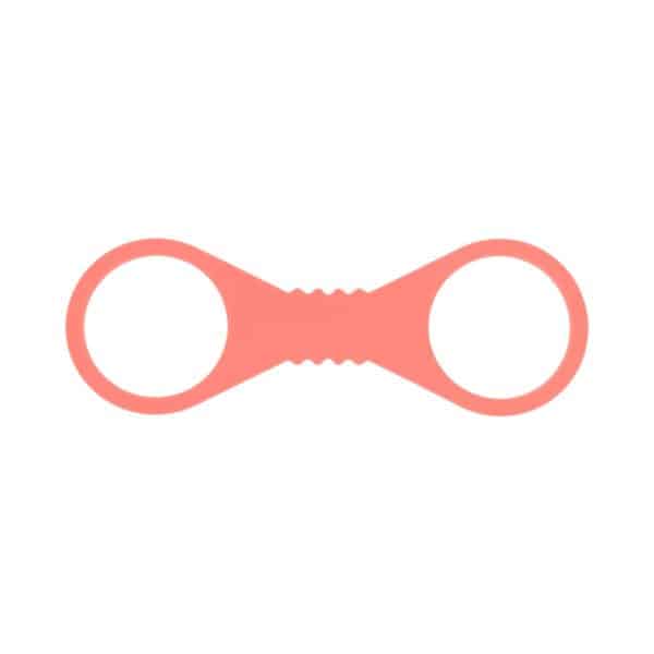 Sportsheets Sex & Mischief Peaches ''n CreaMe Large Silicone Cuffs - Image 4