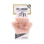 Sportsheets Sex & Mischief Peaches ''n CreaMe Spiked Sensory Glove