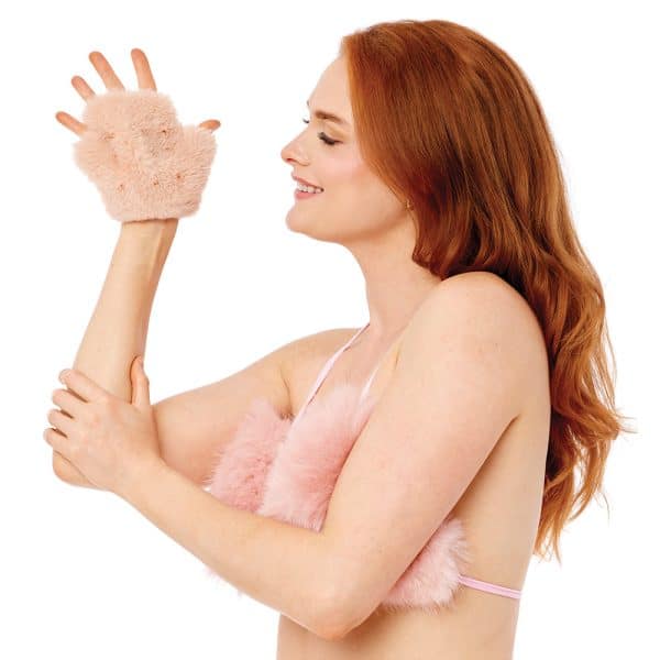 Sportsheets Sex & Mischief Peaches ''n CreaMe Spiked Sensory Glove - Image 10