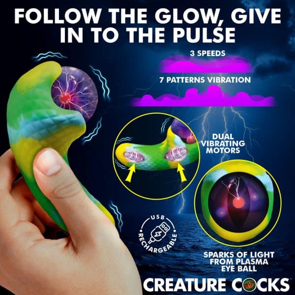Creature Cocks Electric Eye Plasma Vibrator - Image 8