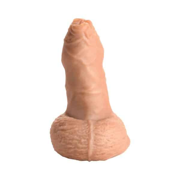 Strap U 5.1 in. Uncut Silicone Packer Dildo Medium - Image 4