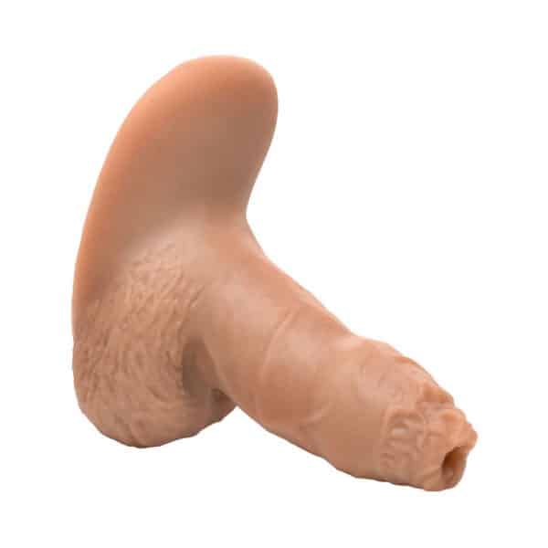 Strap U 5.1 in. Uncut Silicone Packer Dildo Medium - Image 6