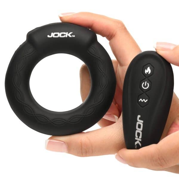 JOCK Rumbler 1.8 in. Vibrating & Warming C-Ring - Image 5