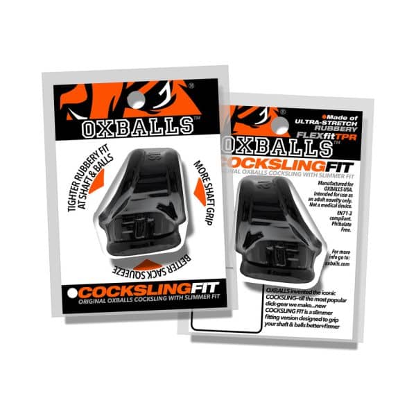 Oxballs Cocksling Fit Sling Black - Image 2