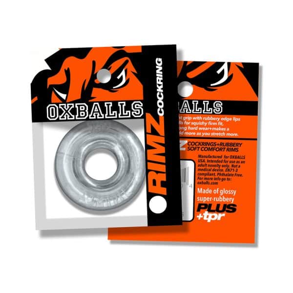 Oxballs Rimz Single Ring Clear - Image 2