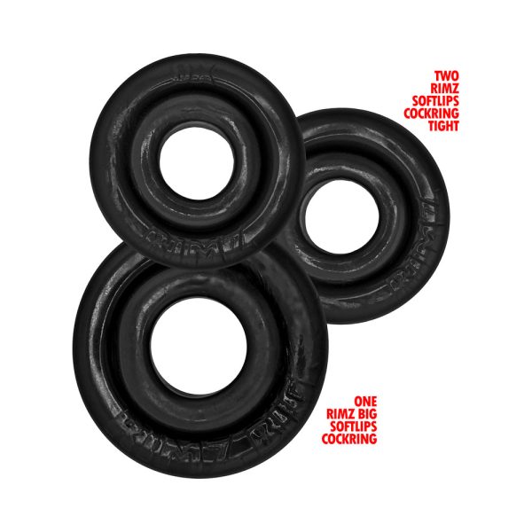 Oxballs Rimringz Multi Size 3-Pack Black - Image 4