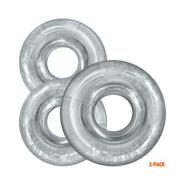 Oxballs Rimringz Multi Size 3-Pack Clear - Image 5