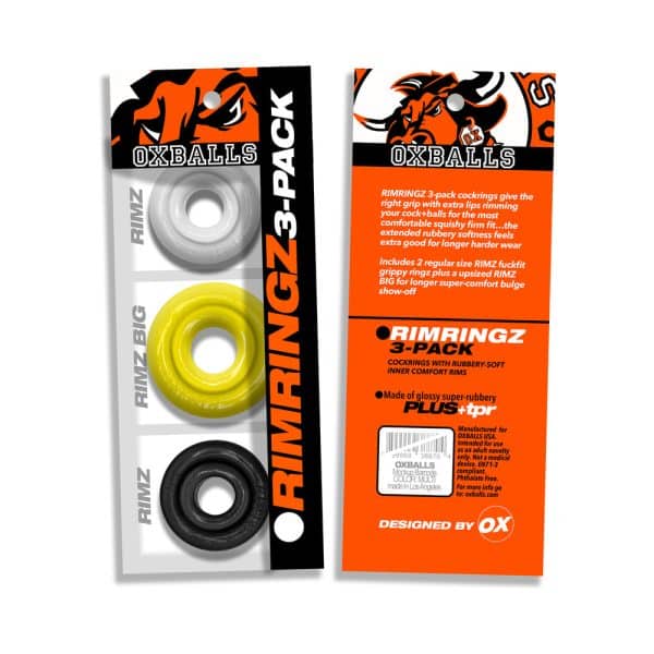 Oxballs Rimringz Multi Size 3-Pack Shockwave - Image 2