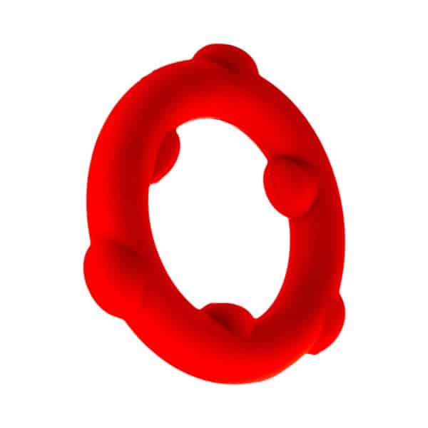 Oxballs Spinner Single Silicone Ring Red - Image 4