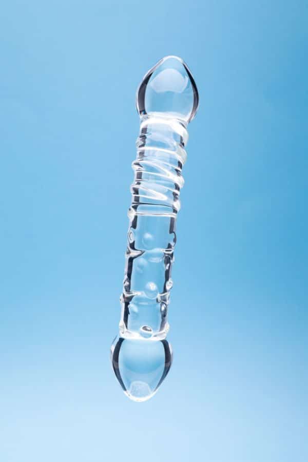 Clarity Celestial Bliss Glass Dildo - Image 4