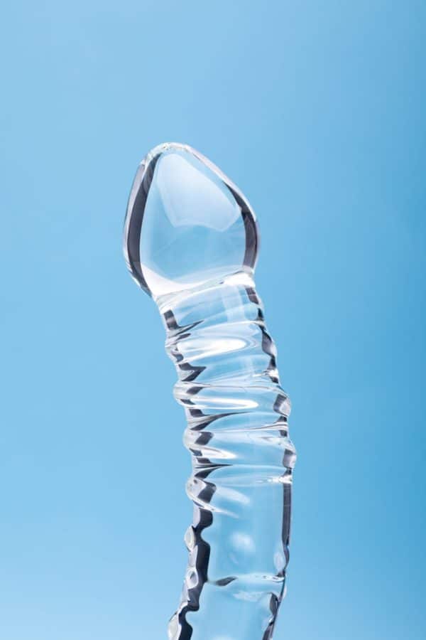 Clarity Celestial Bliss Glass Dildo - Image 5