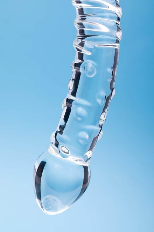 Clarity Celestial Bliss Glass Dildo - Image 6