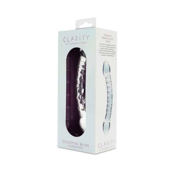 Clarity Celestial Bliss Glass Dildo - Image 7