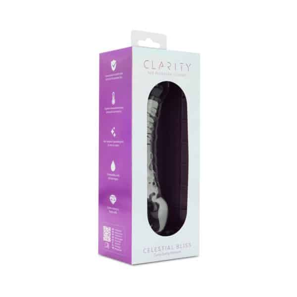 Clarity Celestial Bliss Glass Dildo - Image 8