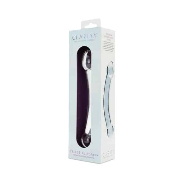 Clarity Celestial Purity Glass Dildo - Image 5