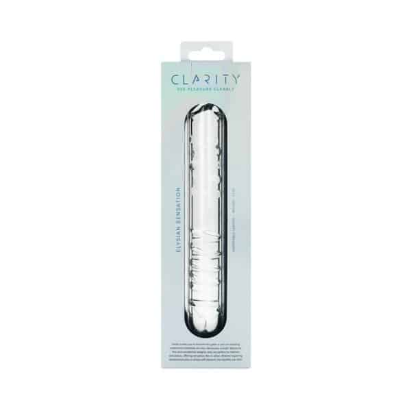 Clarity Elysian Sensation Glass Dildo - Image 8