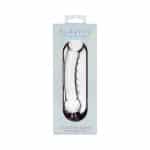 Clarity Celestial Ridge Glass Dildo