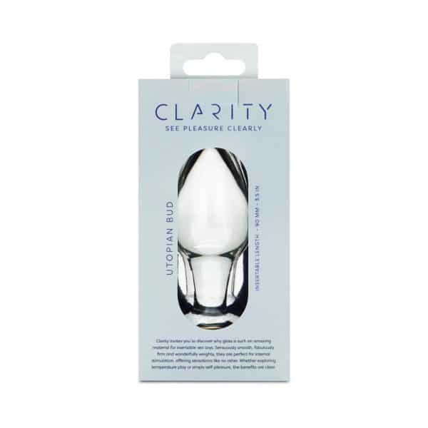 Clarity Utopian Bud Glass Plug - Image 6