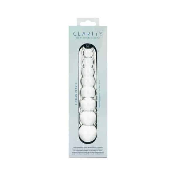 Clarity Elysian Pearls Glass Dildo - Image 6