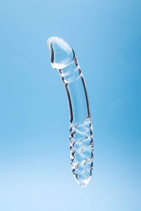 Clarity Celestial Desire Glass Dildo - Image 3
