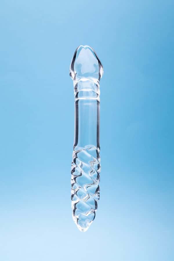 Clarity Celestial Desire Glass Dildo - Image 4