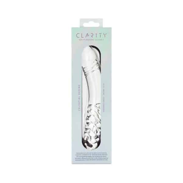 Clarity Celestial Desire Glass Dildo - Image 9