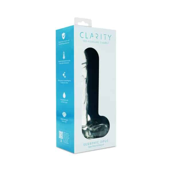 Clarity Seraphic Opus Glass Dildo - Image 8